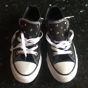 Converse shoes with studs